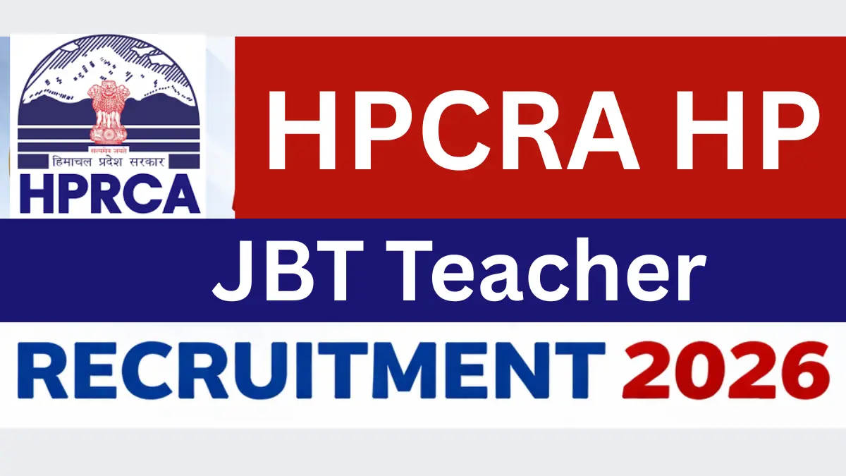 HPCRA HP JBT Teacher Recruitment 2026.webp
