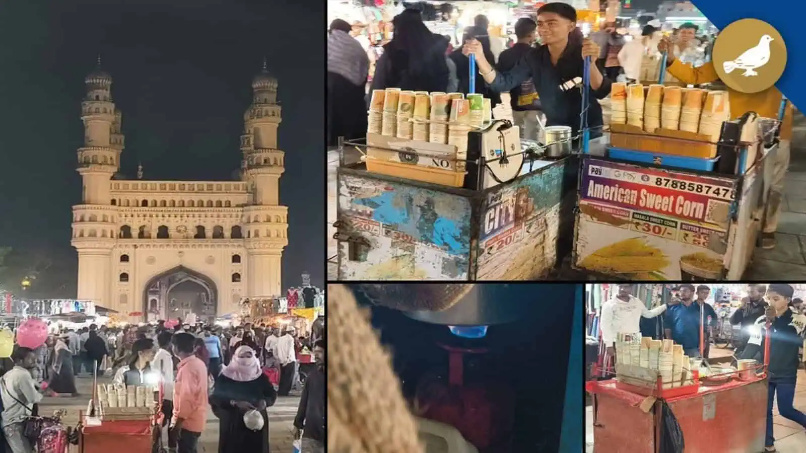Hyderabads Charminar area faces fire risk due to LPG cylinders at stalls 9