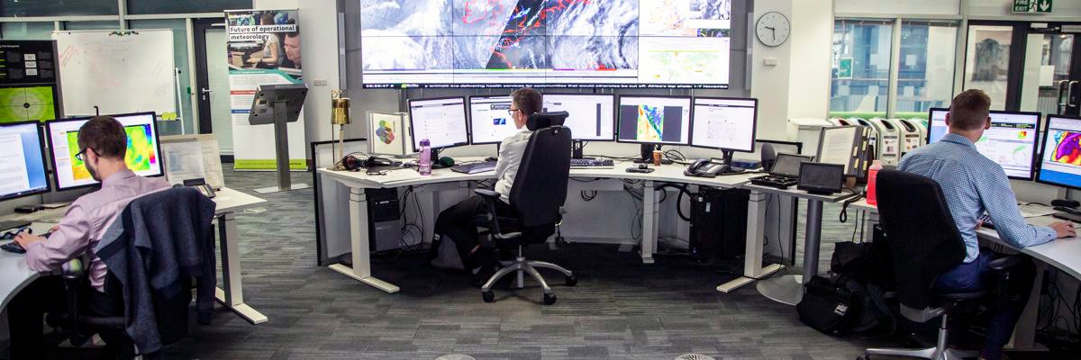 Met Office operations centre PR hero