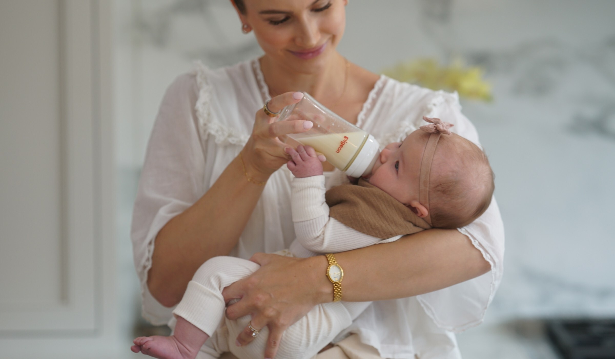 Pigeon Nurture and Nest Baby Bottle 1