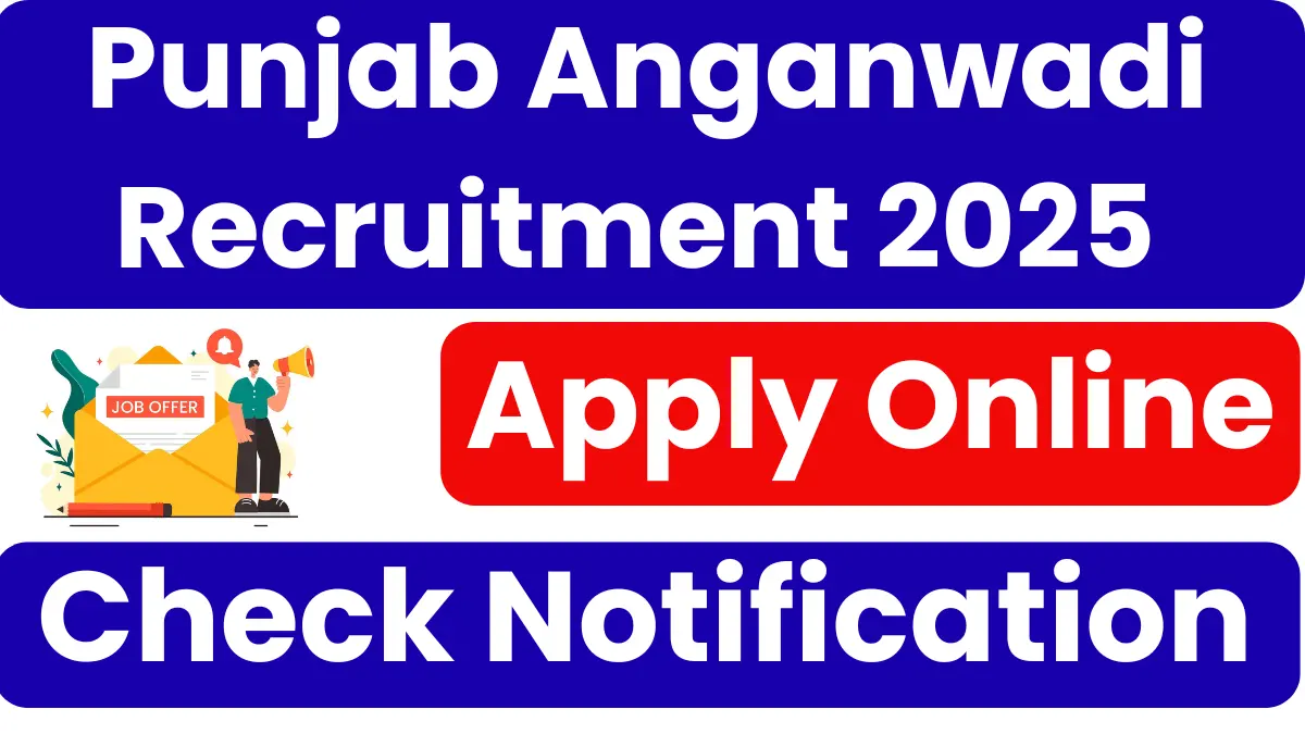 Punjab Anganwadi Recruitment 2025.webp