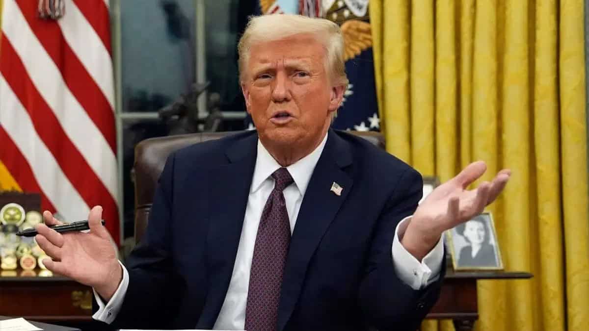 US President Donald Trump. 2