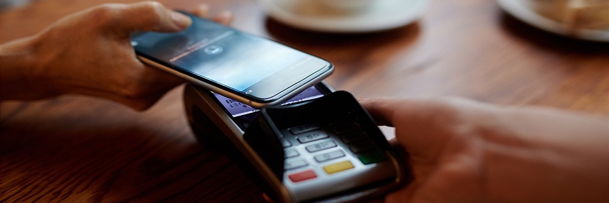 contactless payment shopping smartphone adobe
