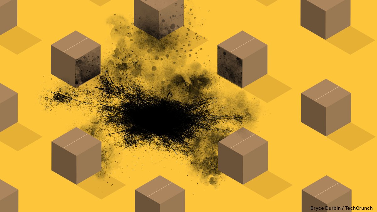 containers boxes blow up