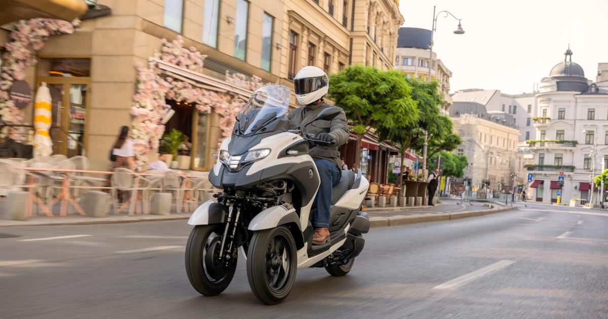 Yamaha’s first scooter with an airbag for enhanced safety