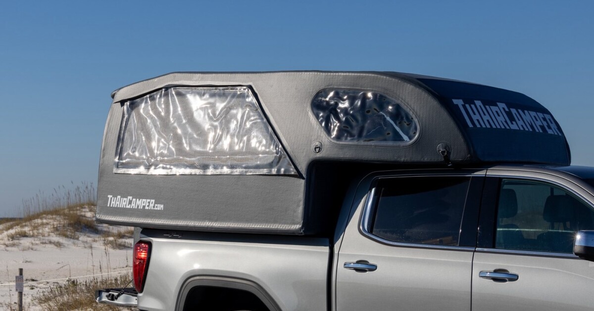 Thaircamper 5-minute inflatable pickup camper