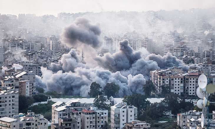 الغارات على الضاحية