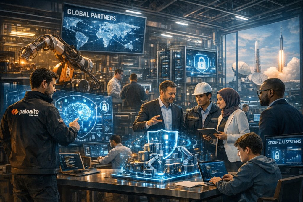 بالو ألتو نتوركس تطلق منظومة مصانع ذكاء اصطناعي آمنة بالشراكة مع شركات عالمية رائدة