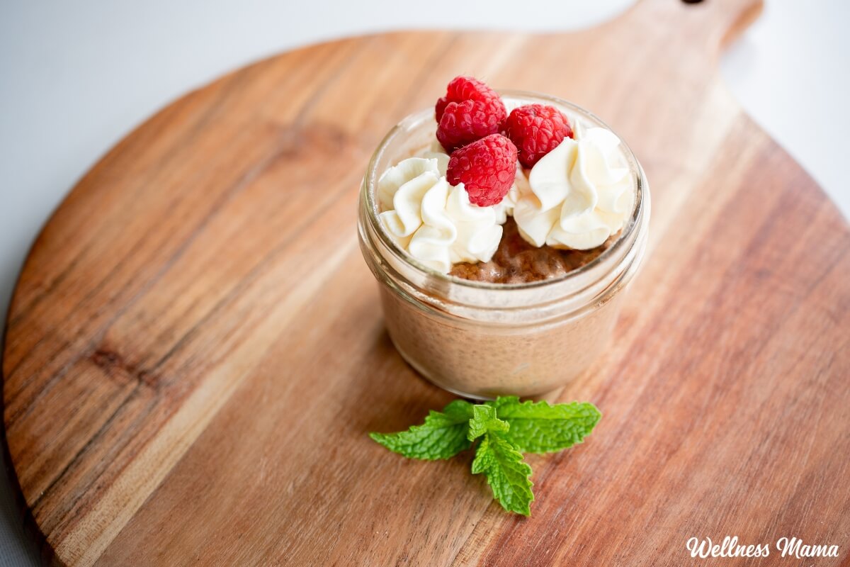 Chocolate Chia Pudding 2