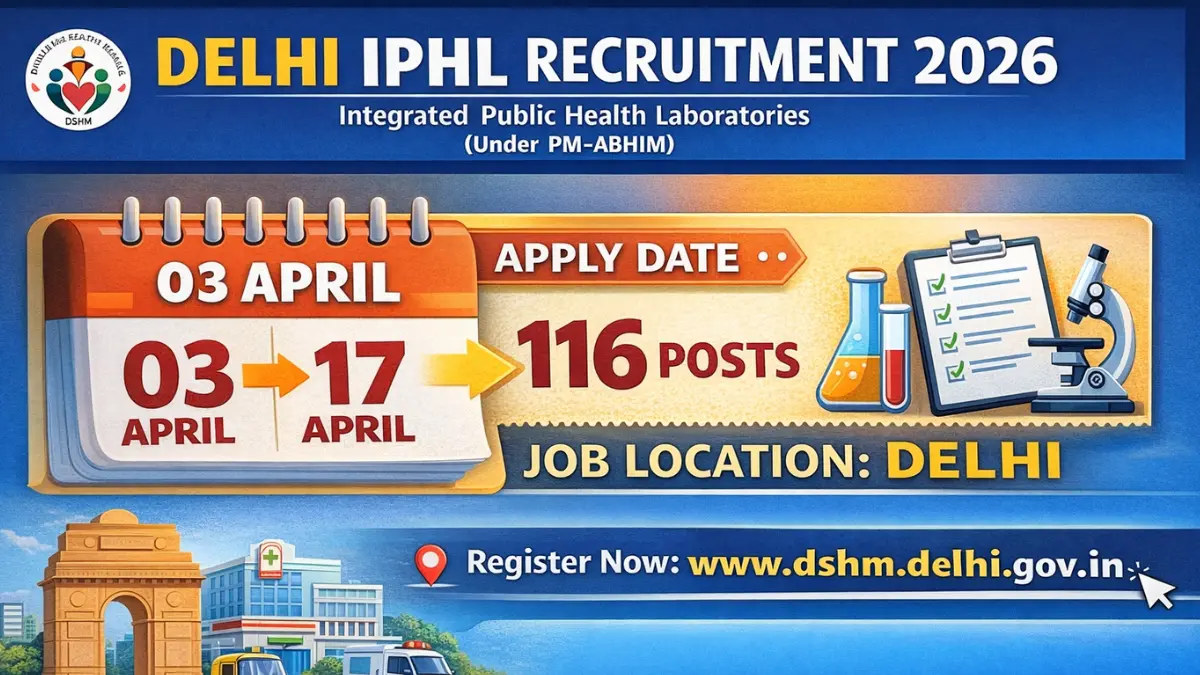 Delhi IPHL Recruitment 2026.webp