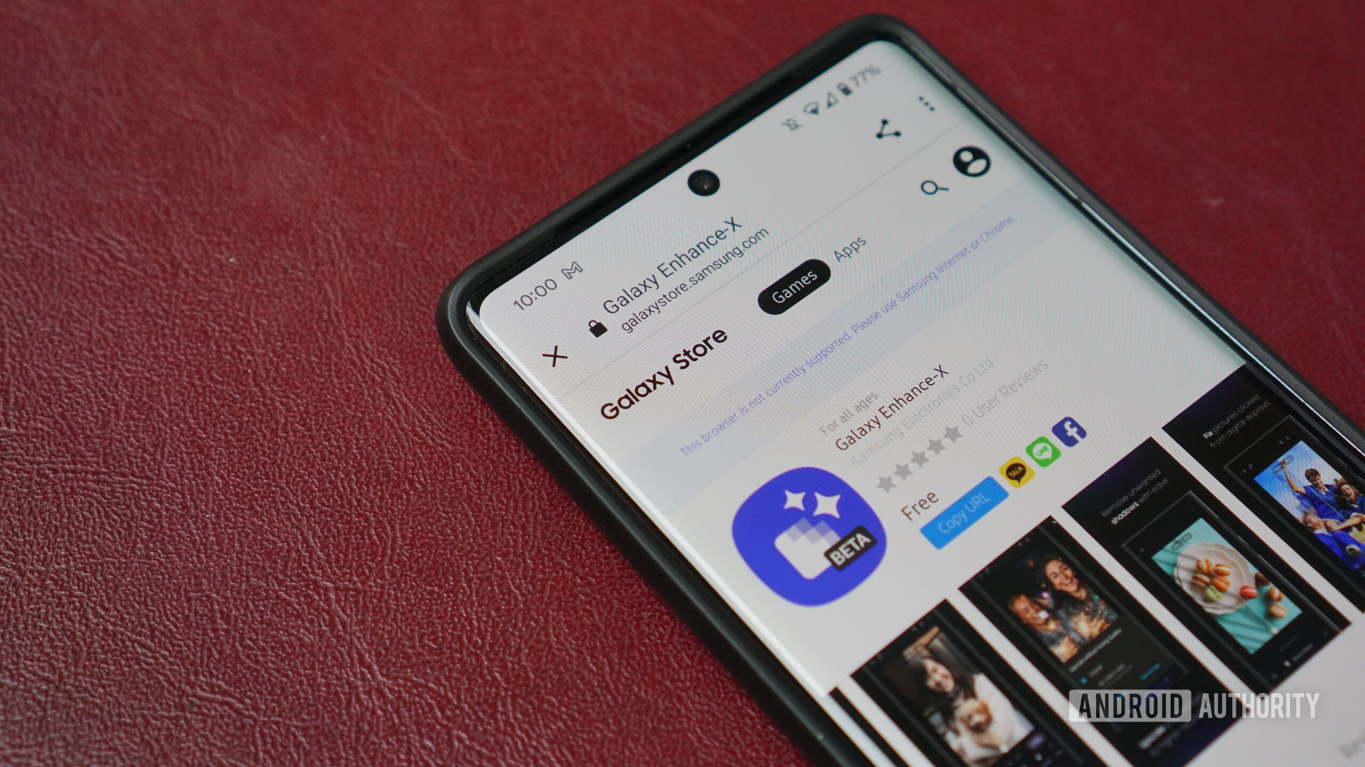 Galaxy Enhance X app listing scaled