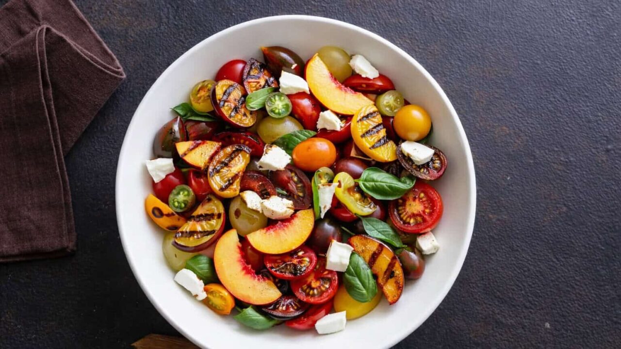 Grilled Stone Fruit Salad | MyFitnessPal