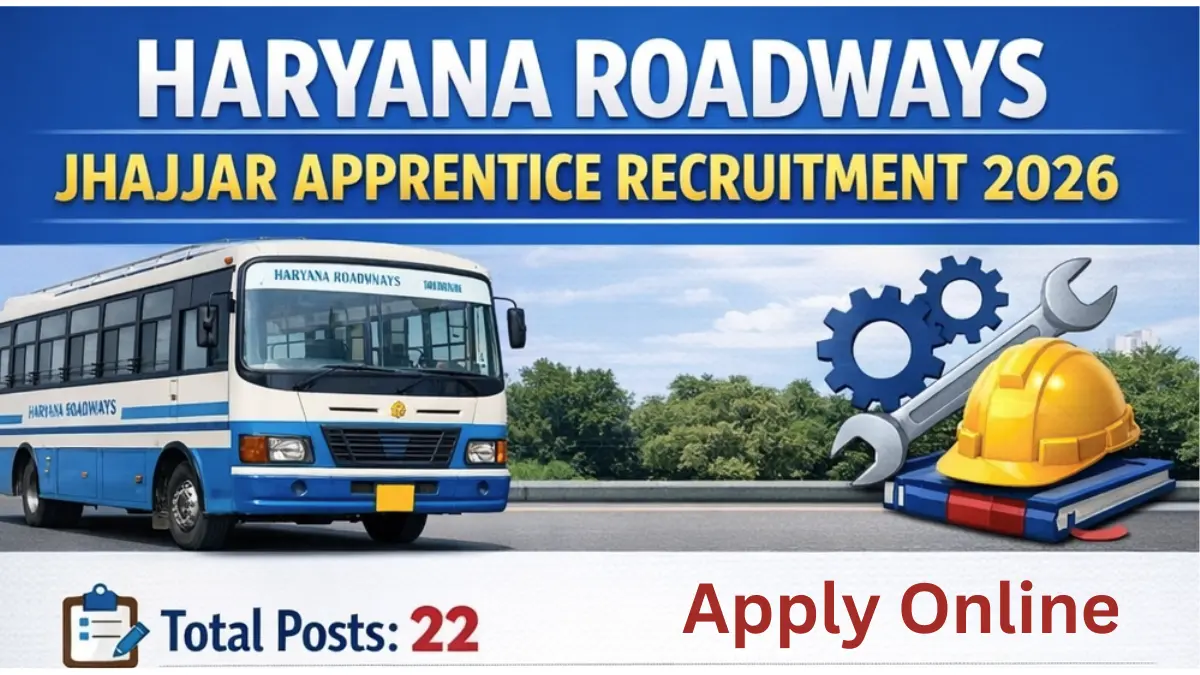 Haryana Roadways Jhajjar Apprentice Recruitment 2026.webp