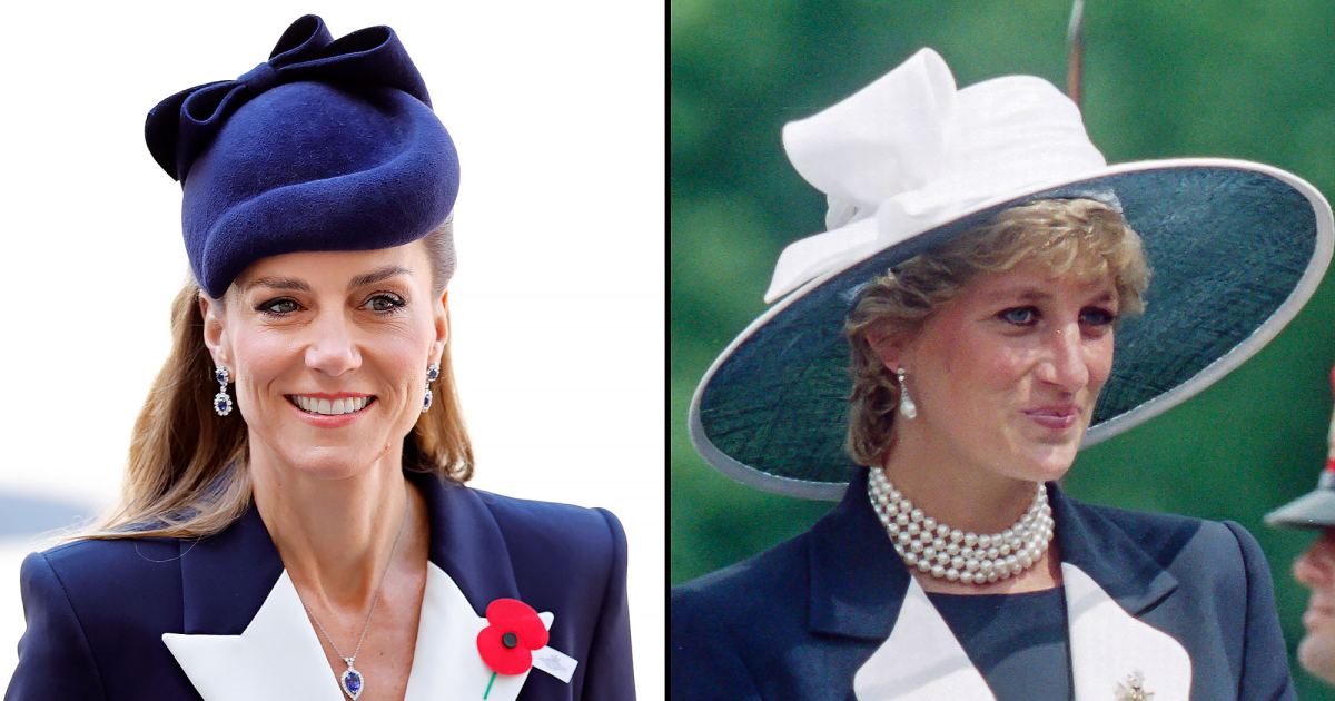 Kate Middeton Channels Princess Diana Outfit