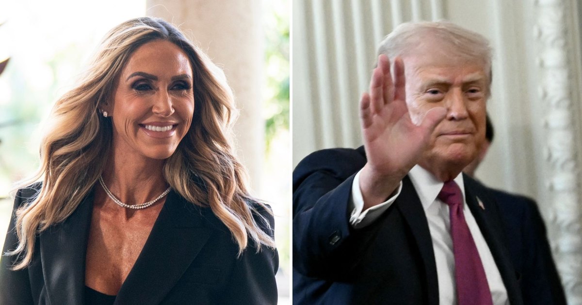 Lara Trump and Donald Trump