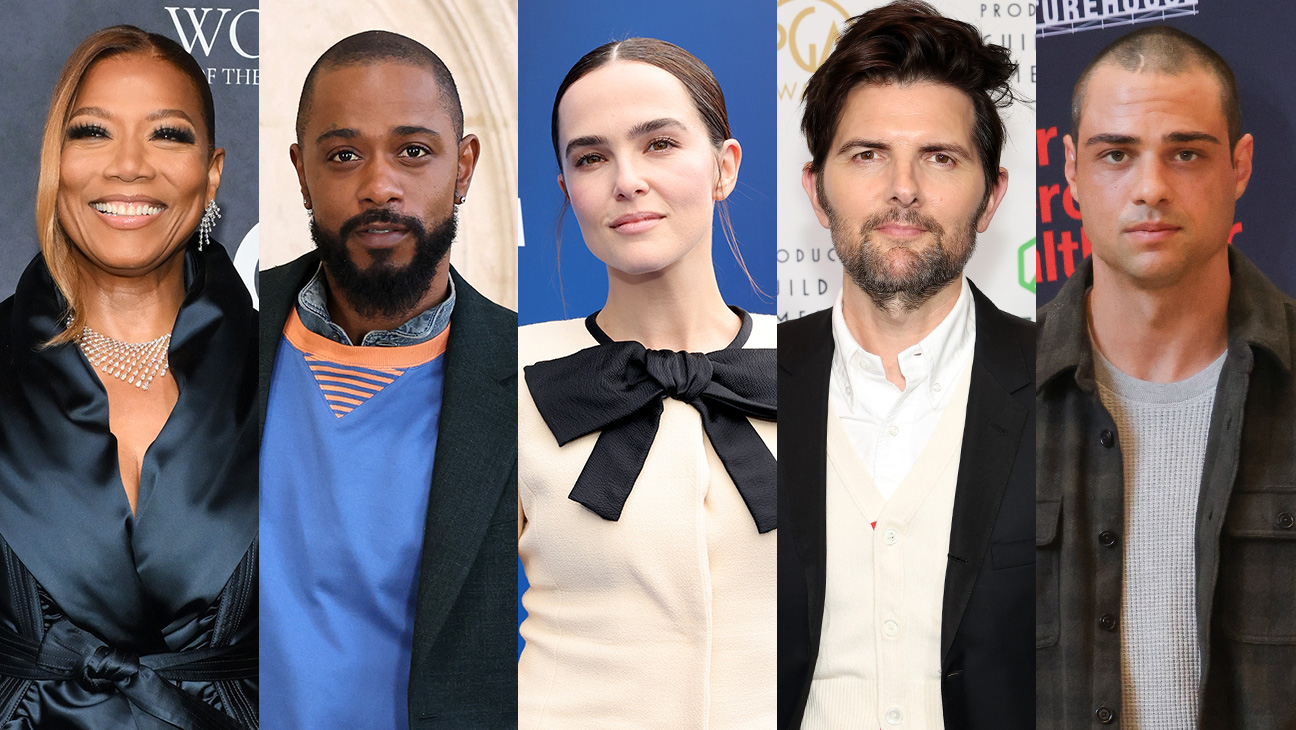 Queen Latifah LaKeith Stanfield Zoey Deutch Adam Scott Noah Centineo Split Getty H 2026