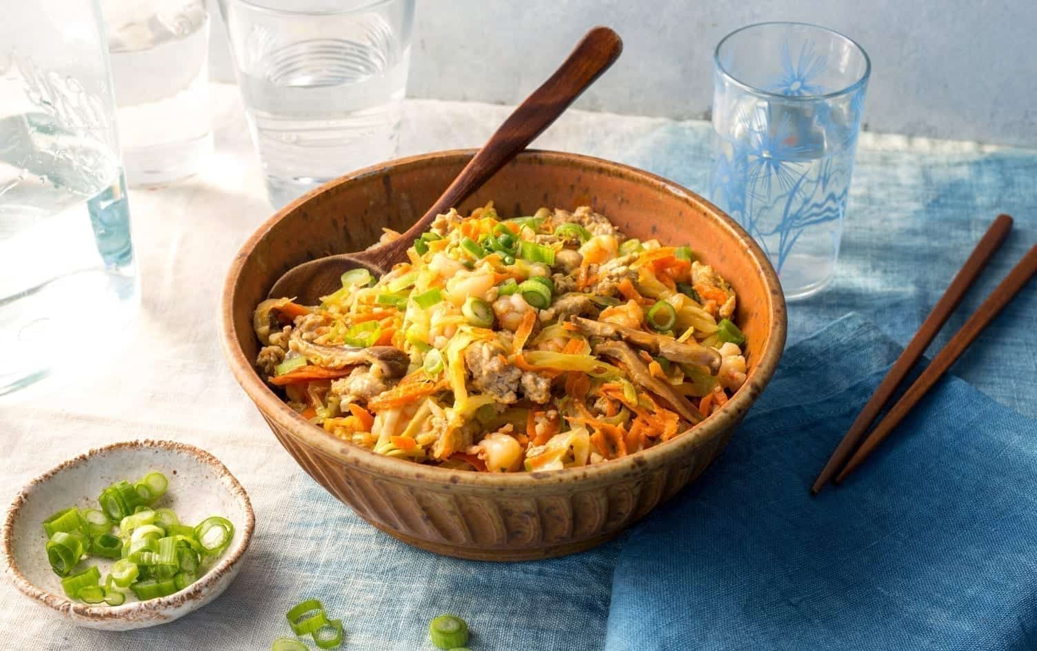 Quick Egg Roll in a Bowl