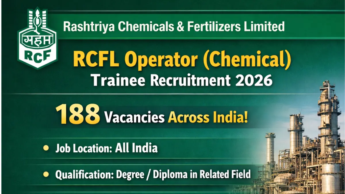 RCFL Operator Trainee Recruitment 2026.webp