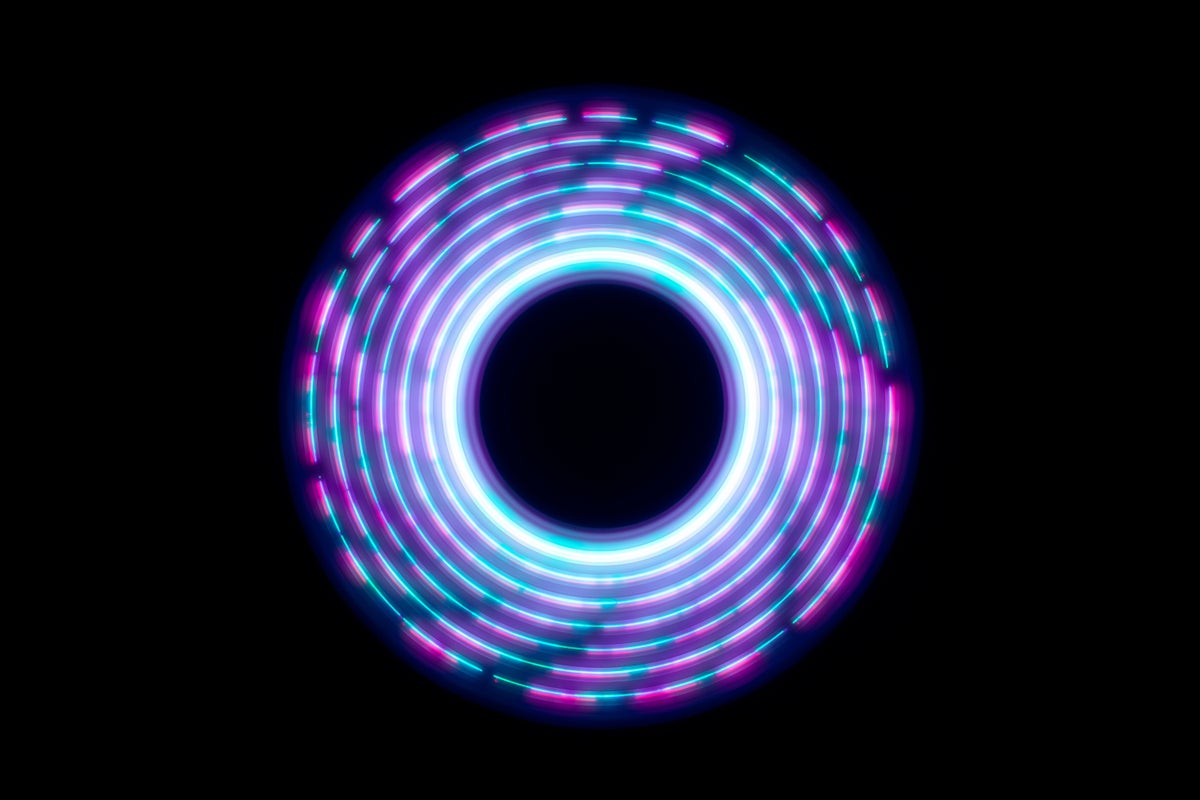 Spinning lights