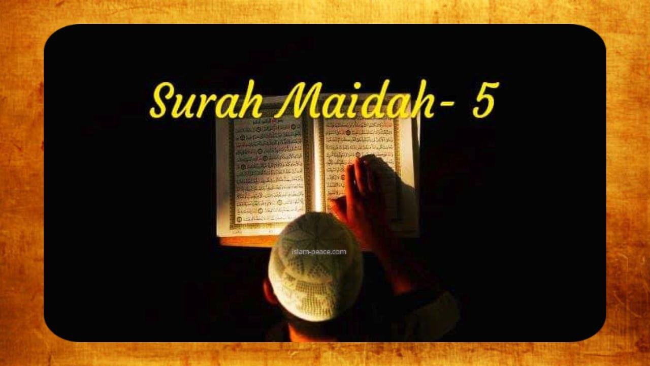 Surah Al Maidah