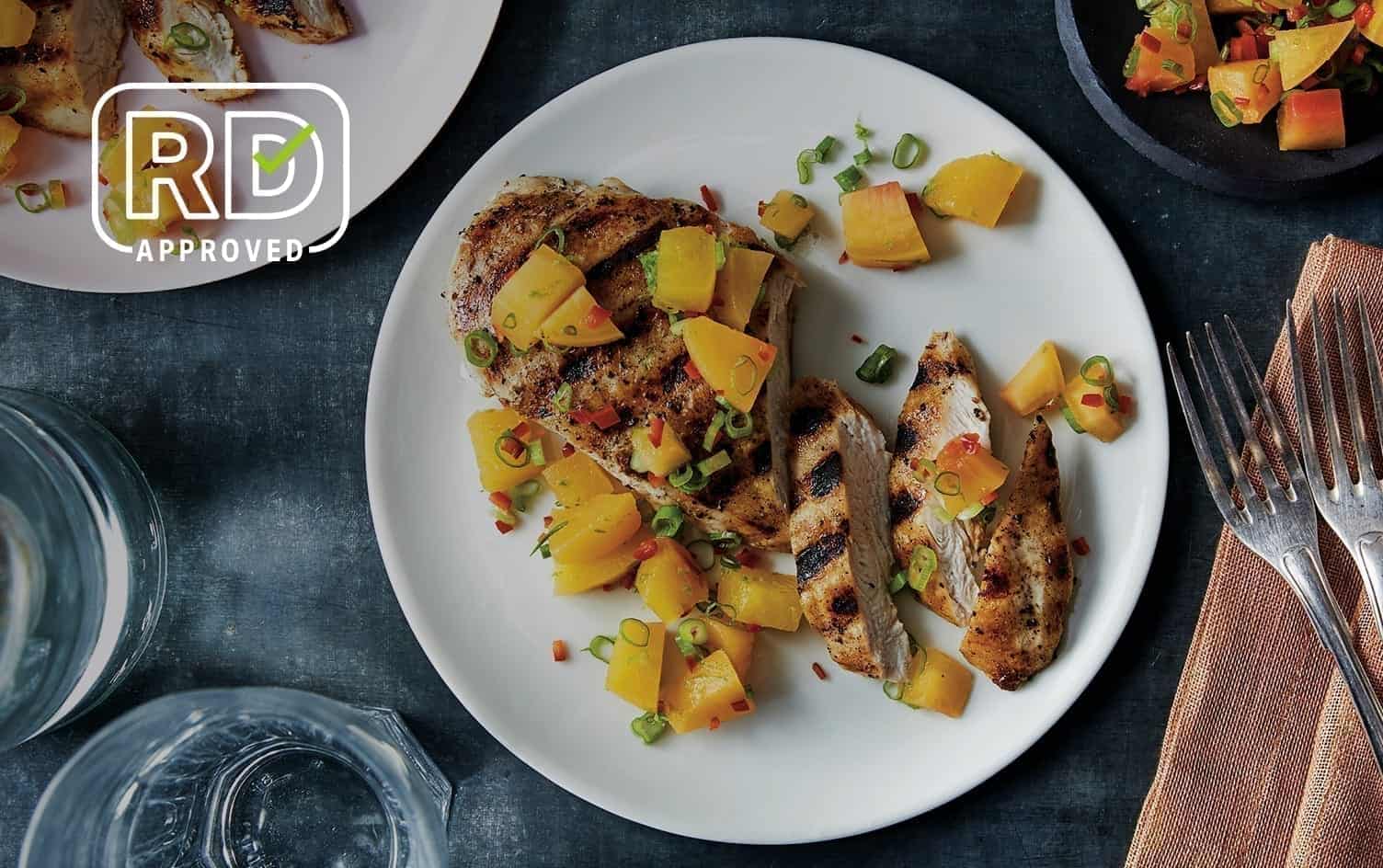 UACF Chicken Peach Salsa Featured