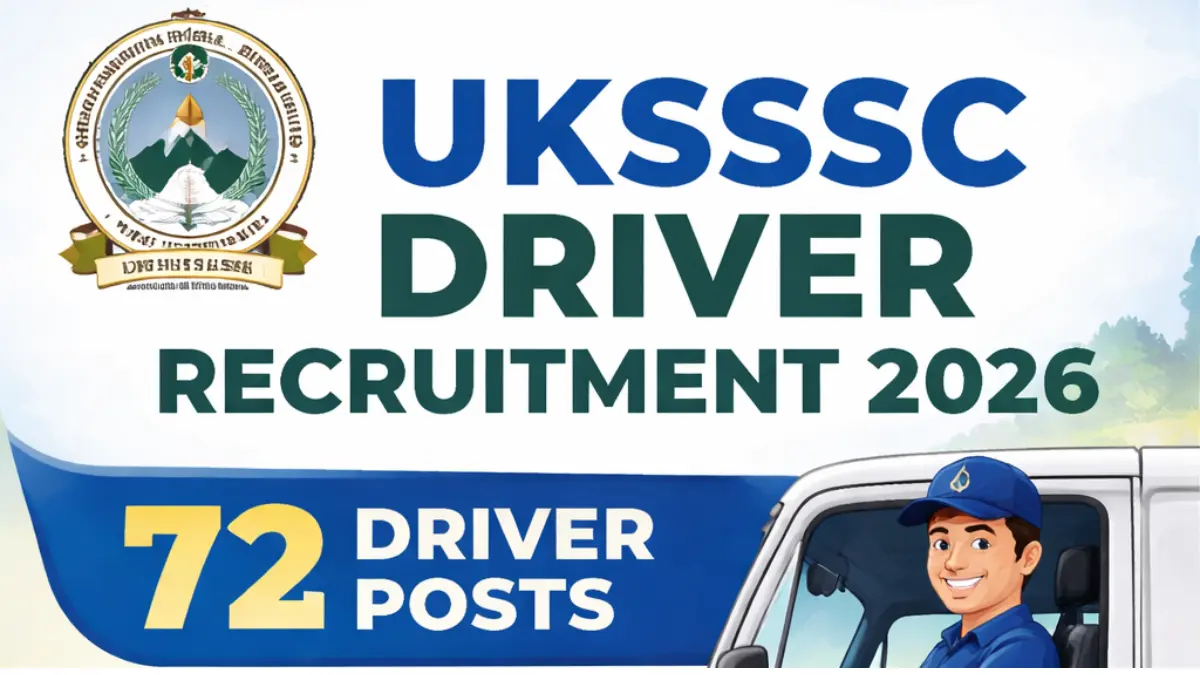 UKSSSC Driver Recruitment 2026 1.webp