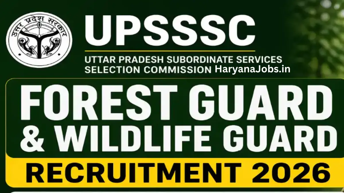 UPSSSC Forest Guard Recruitment 2026.webp
