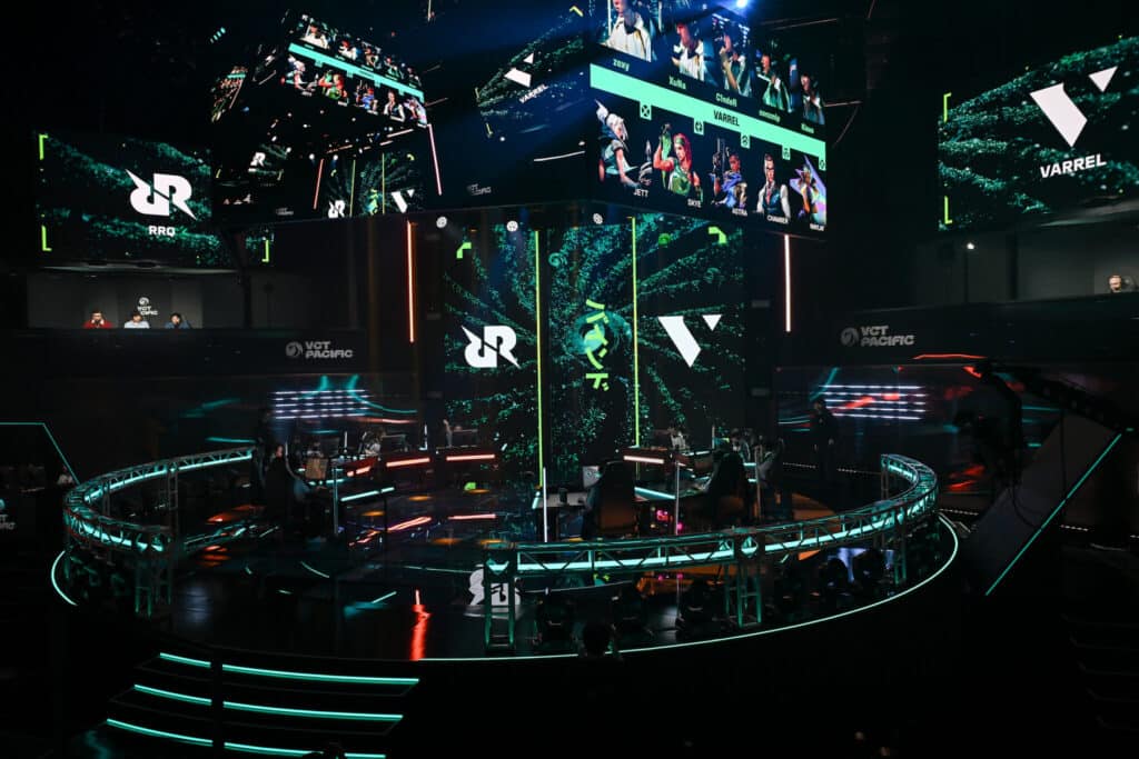 VCT Pacific stage large