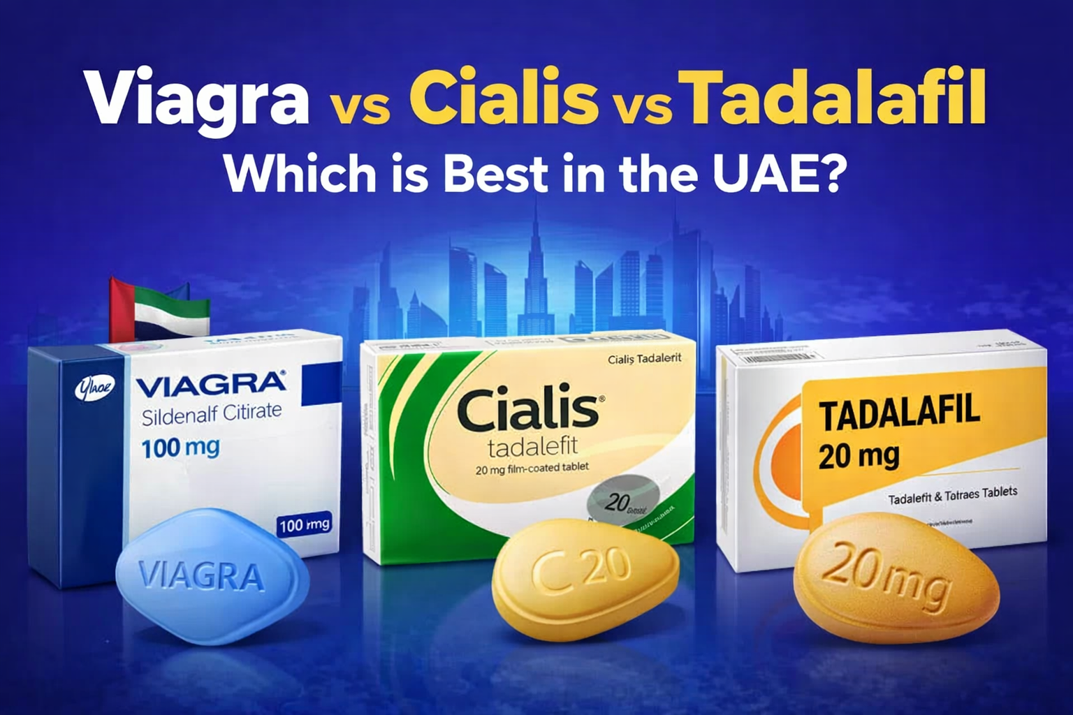 Viagra Cialis or Tadalafil in the UAE 1