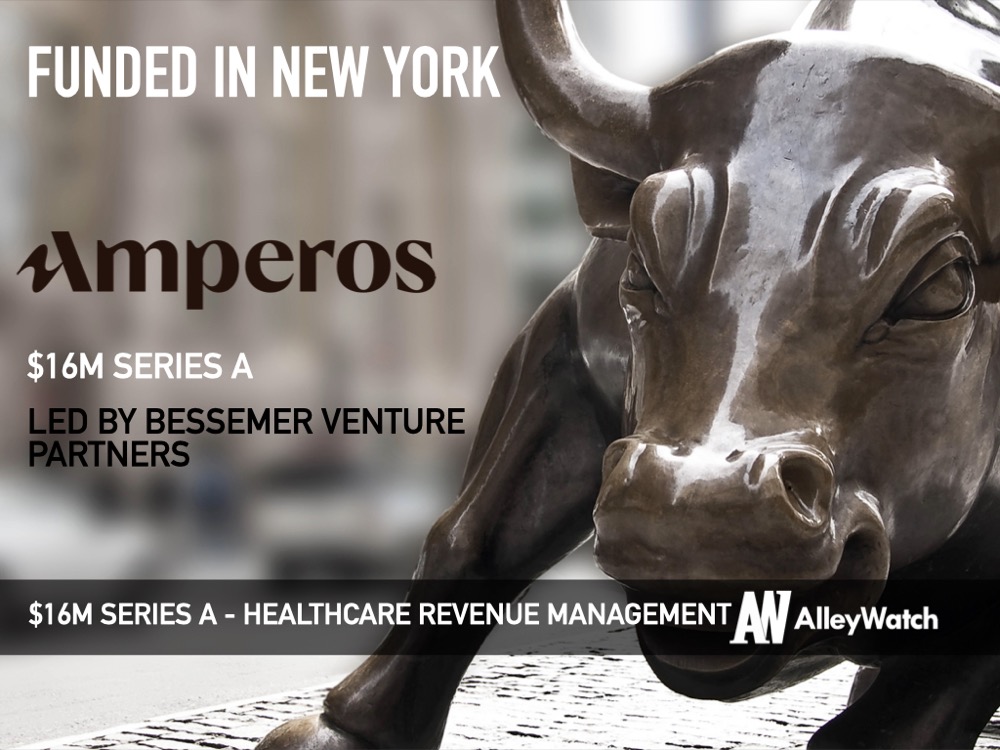 amperos healthcare billing denial revenue cycle insurance claims recovery rcm automation funding.001