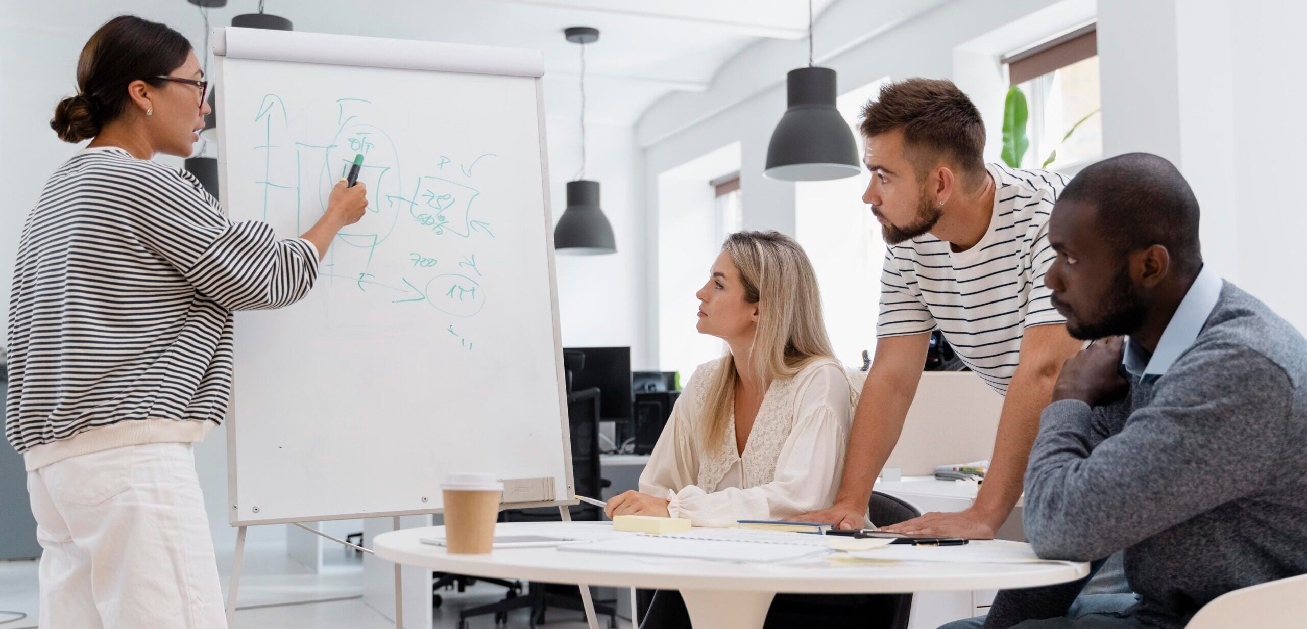 close up young colleagues having meeting scaled e1776195924235