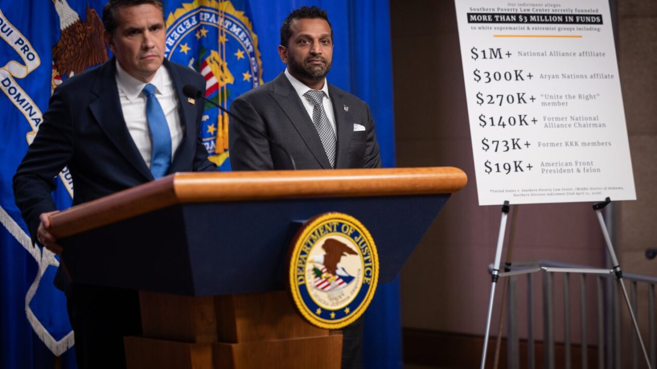 The DOJ’s Bogus Allegations Against the SPLC Are a Dog Whistle to White Nationalists