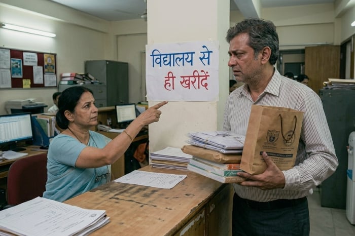 force purchase of books