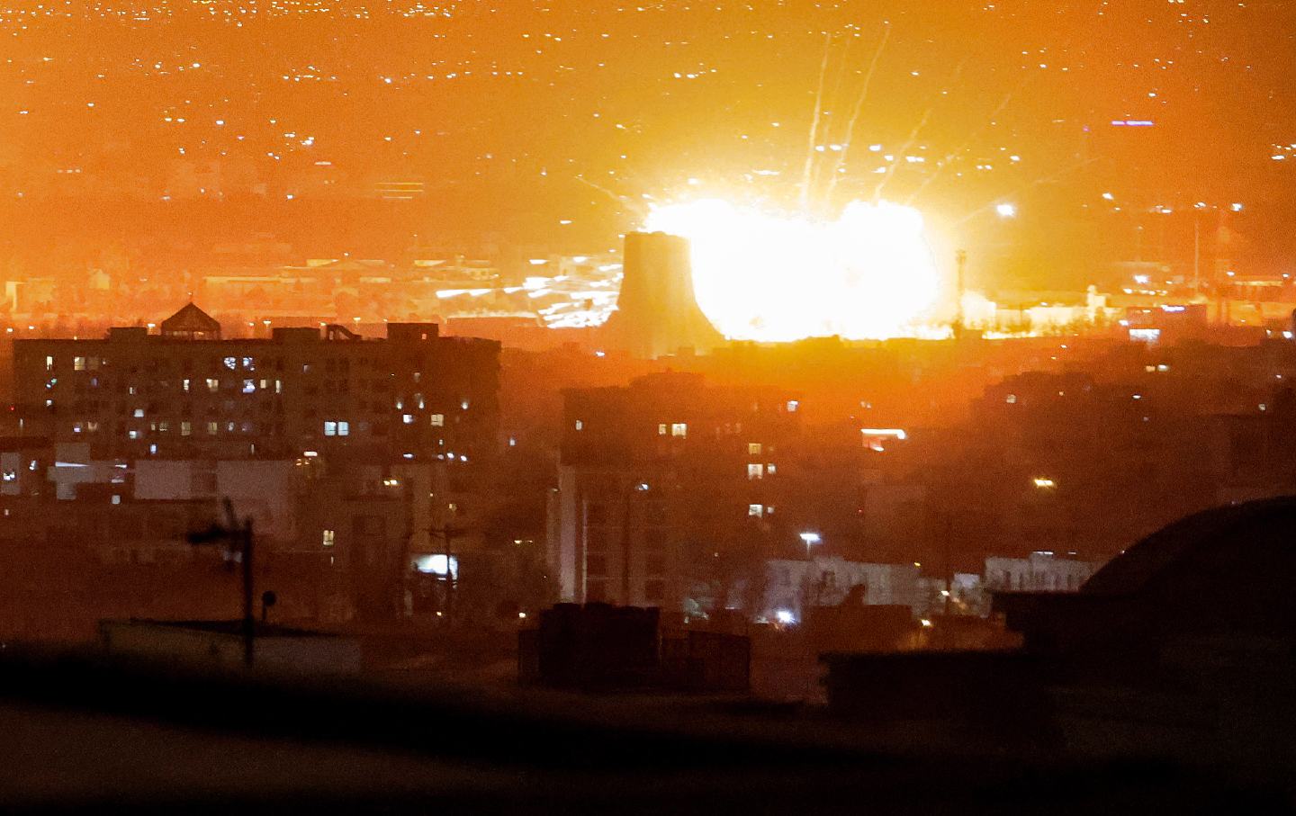 iran explosion getty