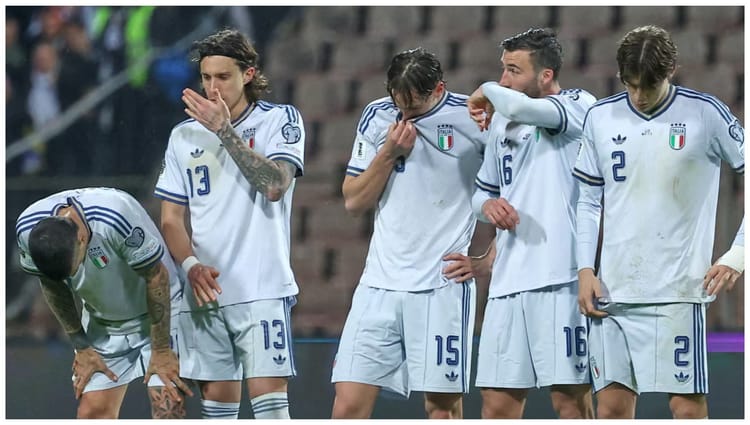 italy world cup failure bosnia herzegovina fifa world cup 2026 qualifiers penalty shootout czech 660