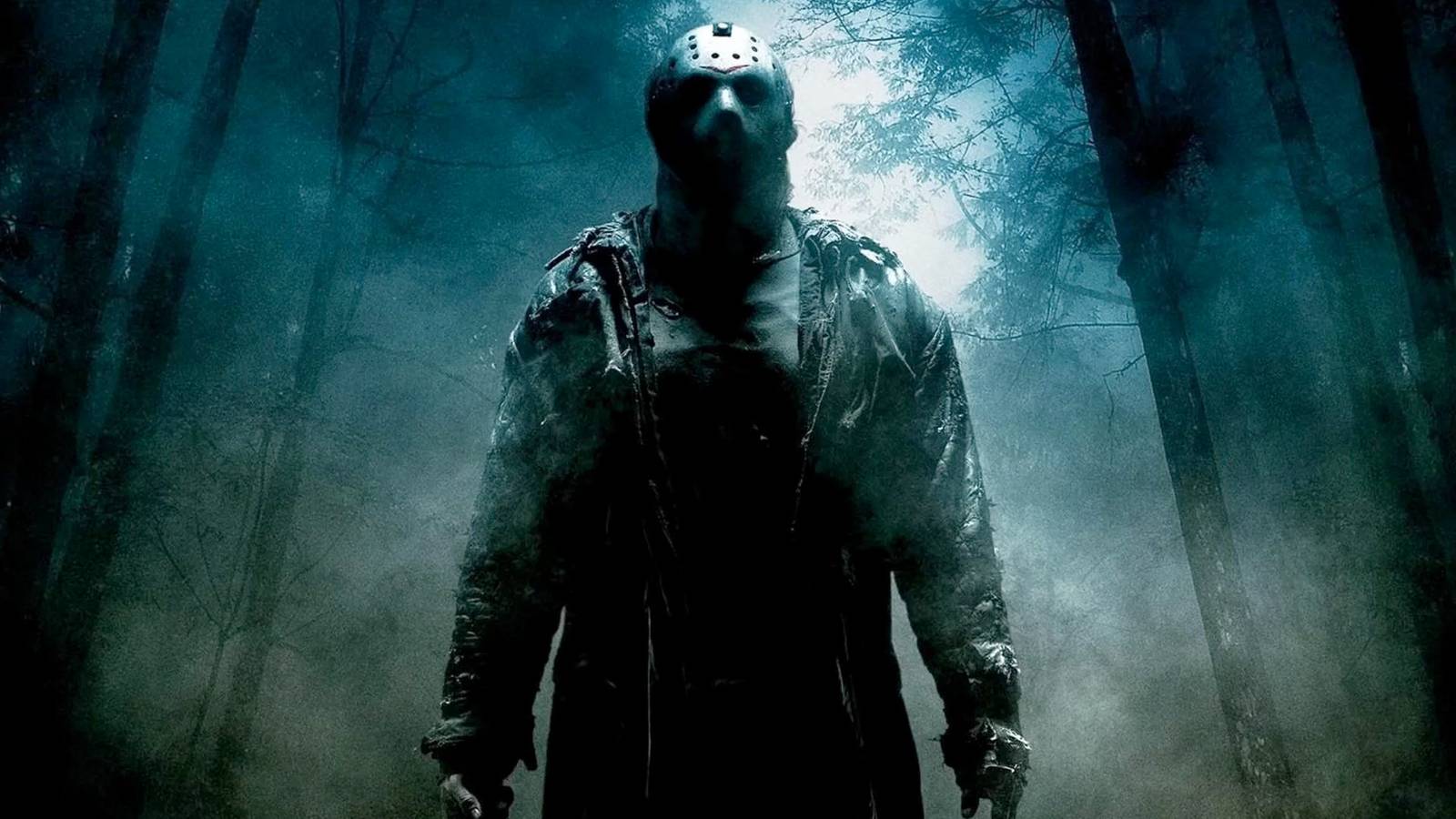 jason voorhees in the woods in friday the 13th 2009 reboot