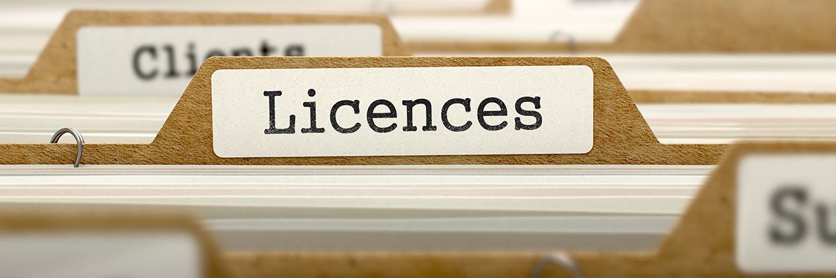 licences paperwork data adobe