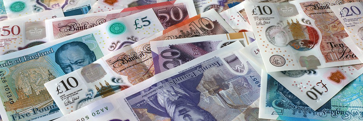 money pounds banknotes cash RZ adobe