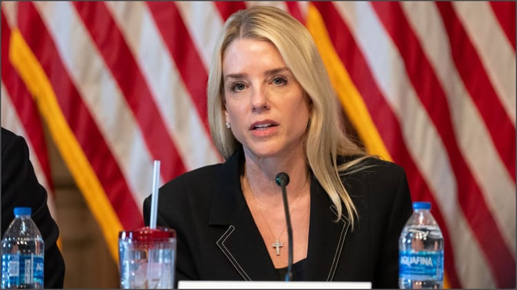 president donald trump says pam bondi is out as attorney general todd blanche 2fdcaa3342b4a9ca5bc490