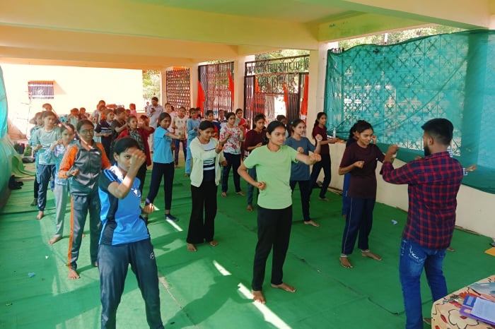 sambhaji nagar self defence shibir 700
