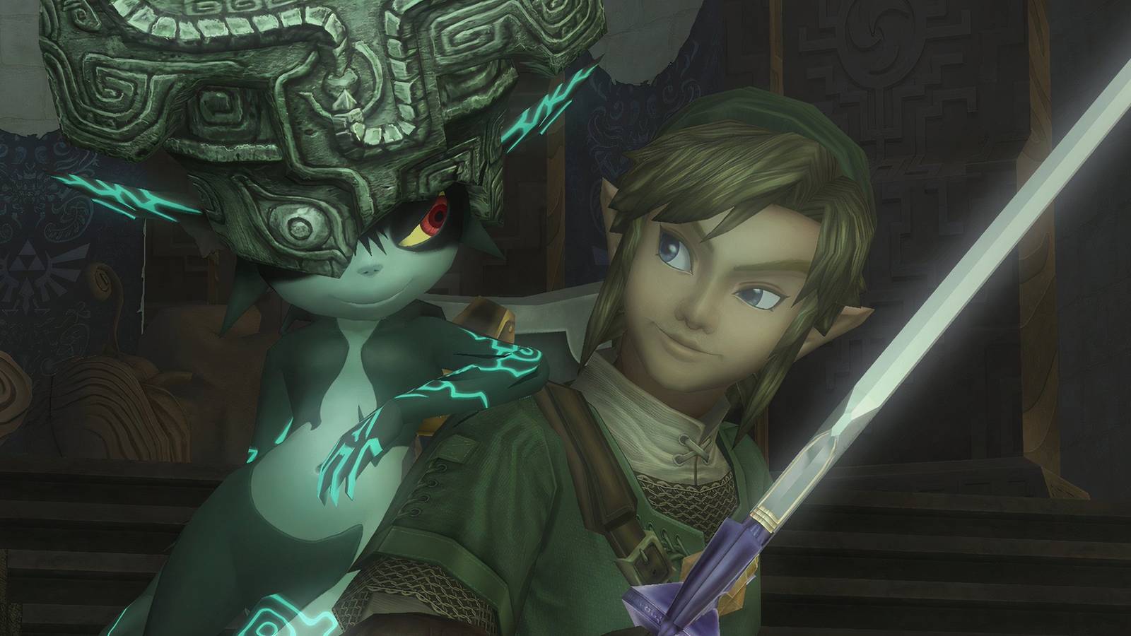 the legend of zelda twilight princess link and midna 1