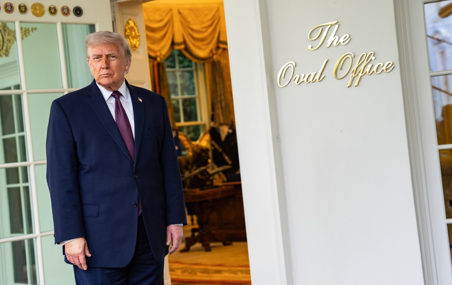 trump oval office getty