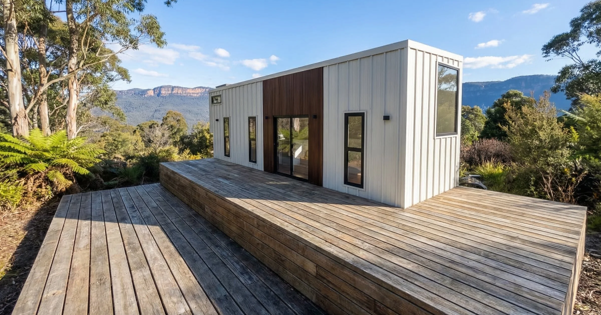 Onda tiny house flips layout to fit three bedrooms and two bathrooms