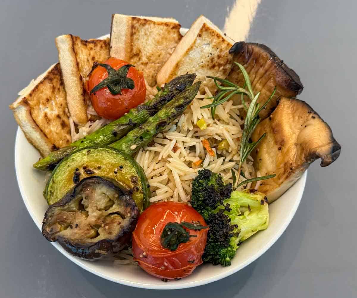 vegan food from Conrad Seoul