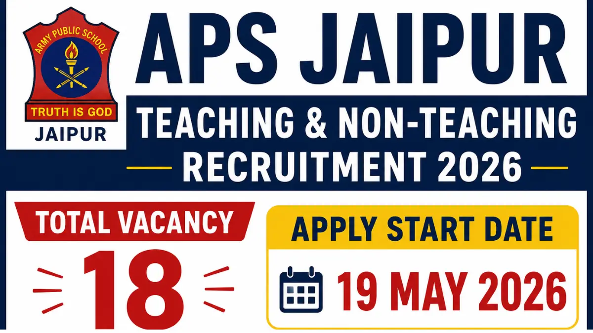 APS Jaipur Teaching Non Teaching Recruitment 2026.webp