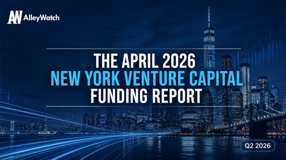 April 2026 AlleyWatch NYC Venture Capital Funding Report