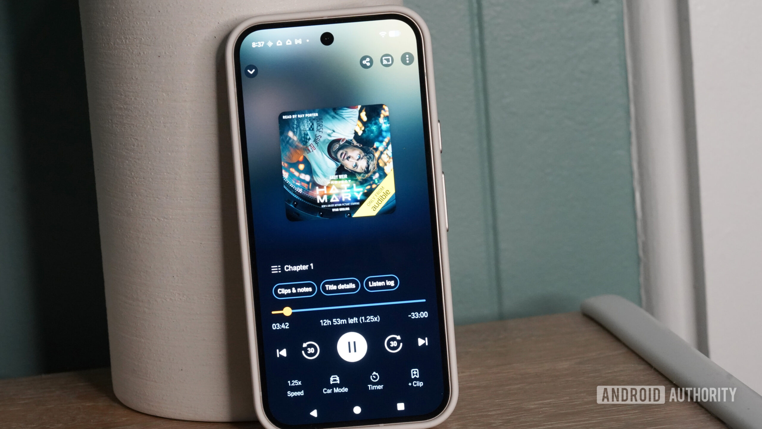Audible App Player Screen scaled