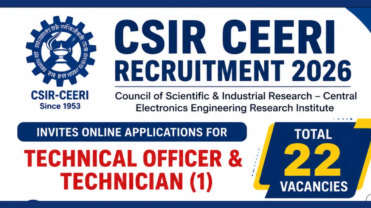 CSIR CEERI Recruitment 2026.webp