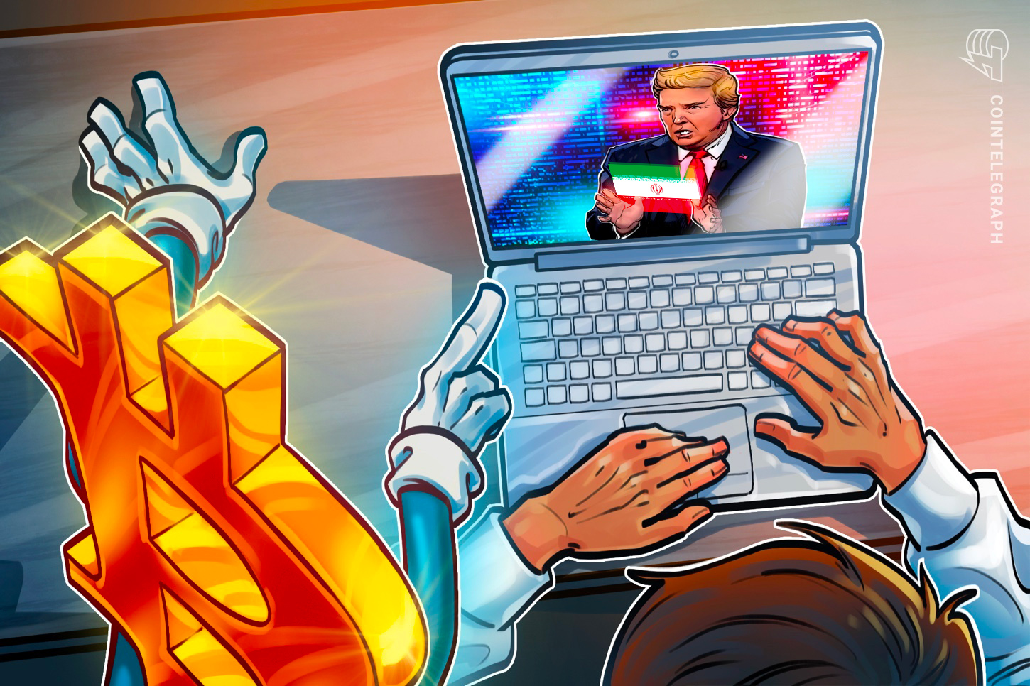 Google laptop bitcoin Trump