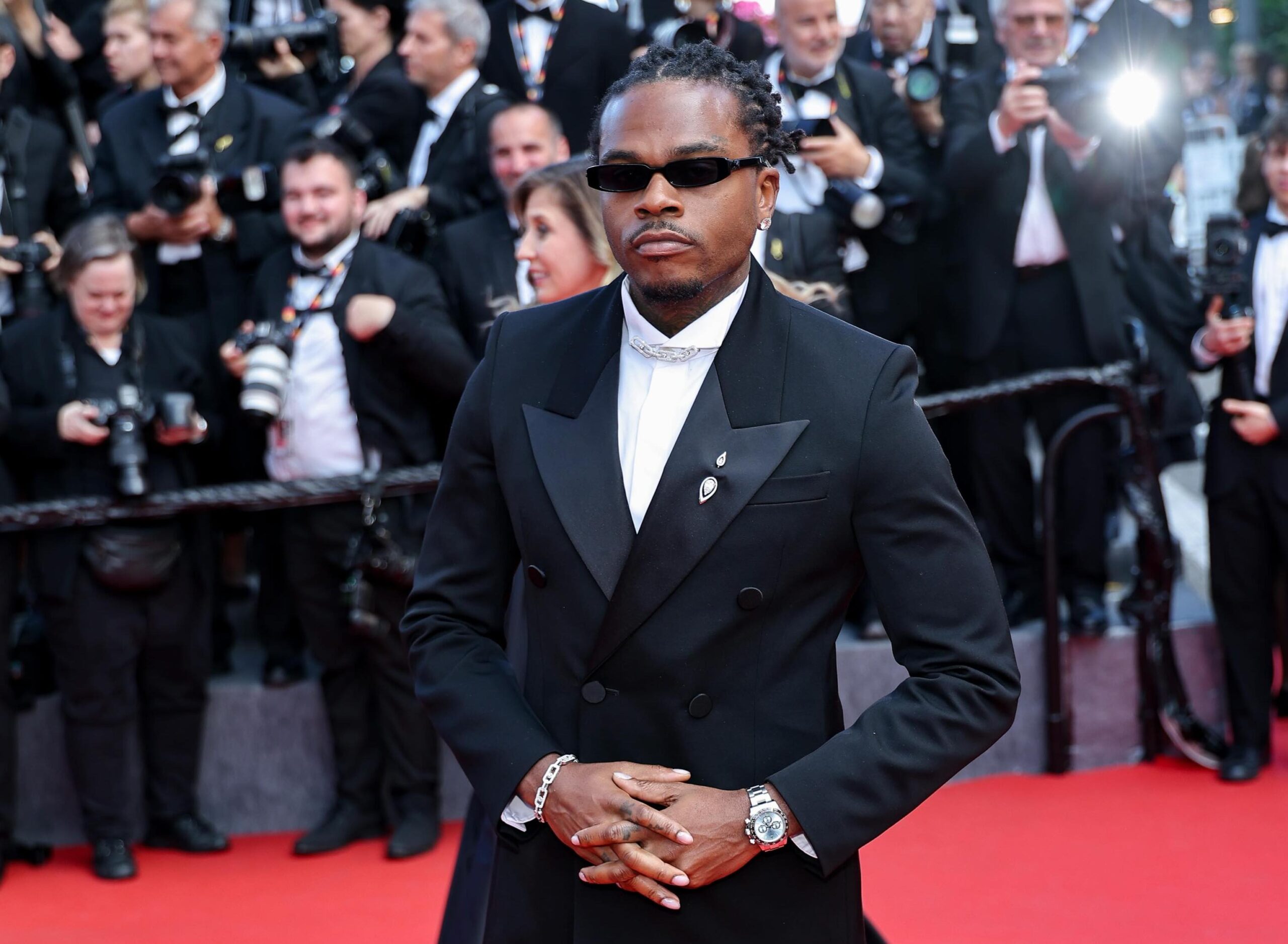 Gunna Flexes in Cannes with Girlfriend Brixana in YSL and more 1 scaled
